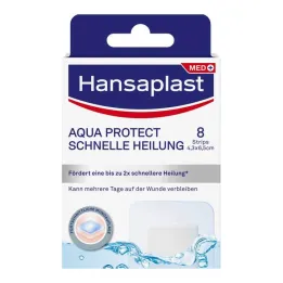 Hansaplast Aqua Protect plāksteri, ātri dzīstoši, 8 gab