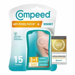 Compeed pretpūtīšu plāksteris diskrēts, 15 gab