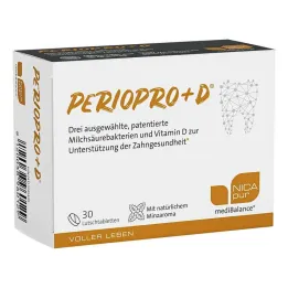 Pastilas Periopro + D, 30 gab