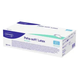 Peha-Soft Latex Protect vienreizējie pārbaudes cimdi nesterilie pf S, 100 gab