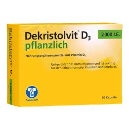 Dekristolvit D3 2000 SV dārzeņu kapsulas, 60 gab