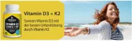 Instructions for use for D3 vitamīns K2 5000 SV / 100 µg lielas devas tabletes, 180 gab - 1