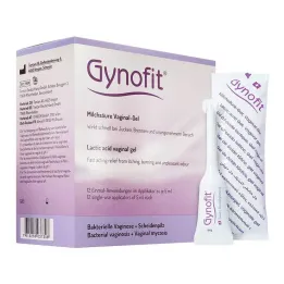 Gynofit maksts gēls ar pienskābi, 12x5 ml