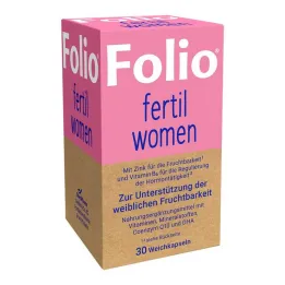 Folio fertil women mīkstās kapsulas, 30 gab