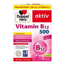 Doppelherz Vitamīns B12 500 tabletes, 30 gab
