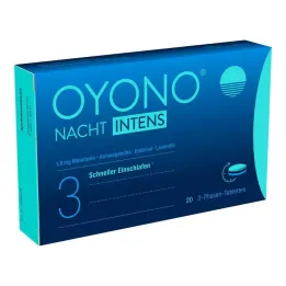 Oyono Night Intens tabletes, 20 gab