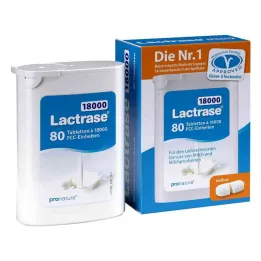 Lactrase 32 000 Fcc tabletes, kas dalāmas dozatorā (40 gab.)
