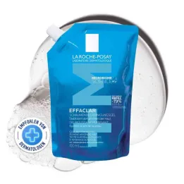 La Roche Posay Effaclar putojošs tīrīšanas želeja uzpilde (400 ml)