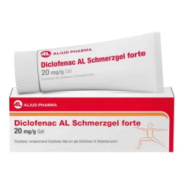 Diklofenaka AL sāpju želeja forte 20 mg/g gela, 150 g