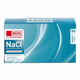 WEPA Inhalācijas šķīdums NaCl 0,9%, 50X5 ml