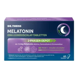 Dr Theiss Melatonin & miega caur tabletēm, 60 gab