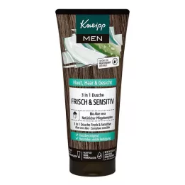 KNEIPP MEN 3in1 duša svaiga & jutīga, 200 ml