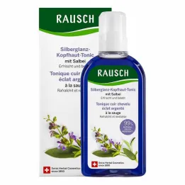 Rausch sudraba spīduma toniks galvas ādai ar salviju, 200 ml