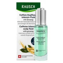 Rausch Caffeine Scalp Intensive Fluid ar žeņšeņu, 30 ml