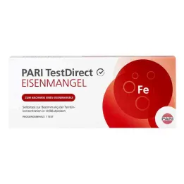 Pari Testdirect dzelzs deficīta pašpārbaudes asinis (1 gab.)