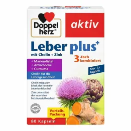 Doppelherz Liver Plus kapsulas, 80 gab