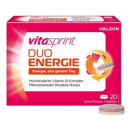 Vitasprint Duo Energy Tablets, 20 gab