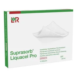 Suprasorb Liquacel Pro 5x5 cm kompreses, 10 gab