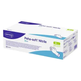 Peha-Soft nitrila zilie izmeklēšanas cimdi nesterilie pf M, 150 gab