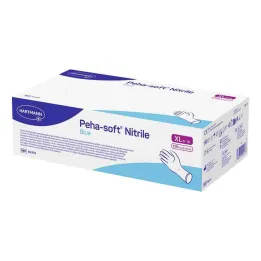 Peha-Soft nitrila zilie pārbaudes cimdi nesterilie pf XL, 150 gab
