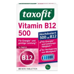 Taxofit Vitamīns B12 500 mini tabletes, 30 gab