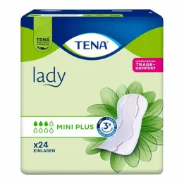 Tena® Lady mini plus nesaturēšanas paliktņi, 24 gab