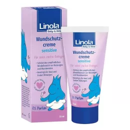 LINOLA Baby & Bērnu brūču aizsardzības krēms jutīgs, 50 ml