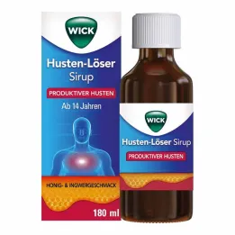 WICK Klepus mazinošs sīrups ar medus garšu 200mg /15ml, 180ml