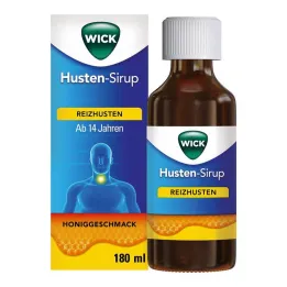 WICK Klepus sīrups pret sausu klepu ar medu, 180 ml