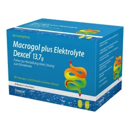 Makrogols plus elektrolīti Dexcel 13,7 g Ple, 30 gab