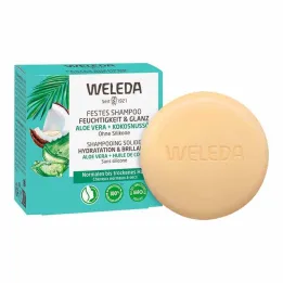Weleda cietais šampūns mitrinošs & spīdums, 50 g