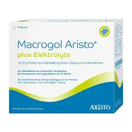 Macrogol Aristo plus elektrolīti 13,72 g Ple, 10 gab