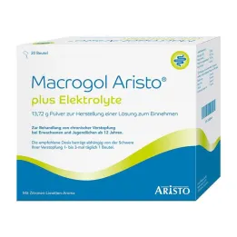 Macrogol Aristo plus elektrolīti 13,72 g Ple, 20 gab