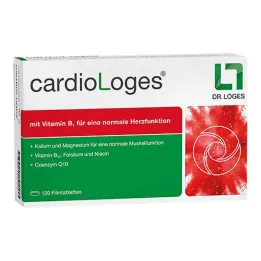 CARDIOLOGES Apvalkotās tabletes, 120 gab