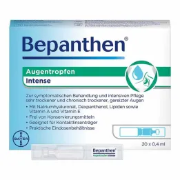 Bepanthen acu pilieni Intense EDO, 20x0,4 ml