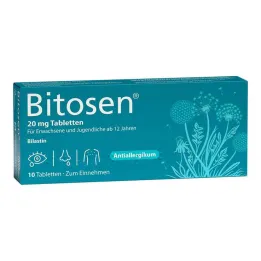 Bitosen 20 mg tabletes, 10 gab