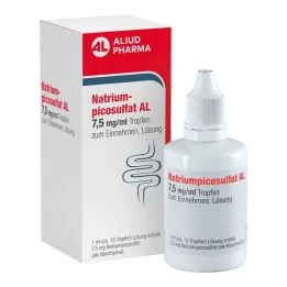 Nātrija pikosulfāts AL 7,5 mg/ml iekšķīgi lietojami pilieni, 50 ml