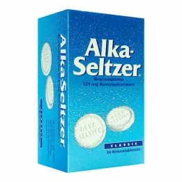 ALKA-SELTZER klasiskās putojošās tabletes, 2 x 10 gab