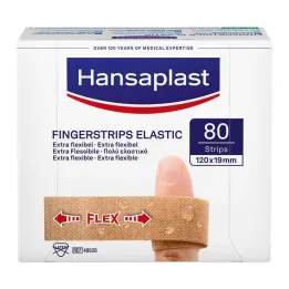 Hansaplast elastīgās pirkstu apmetuma sloksnes, 80 gab