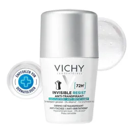 Vichy Dezodorants Roll-on 72h Anti-Stain Invisible, 50 ml