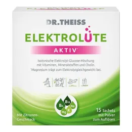 Dr.Theiss Elektrolüte Active Powder Paciņas, 15 gab