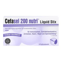 Cefasel 200 nutri Liquid Stix, 8 gab
