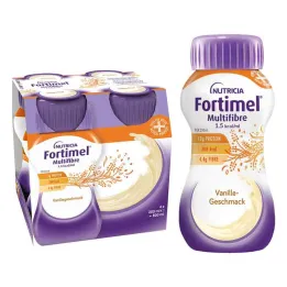 Fortimel Multifibre 1,5 Kcal vaniļas aromāts (4x200 ml)