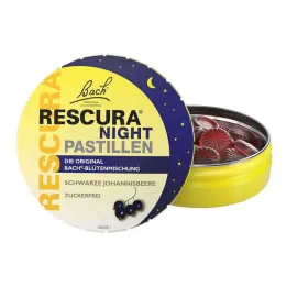 Baha ziedu oriģinālie Rescura Night pastilas upenes, 50 g