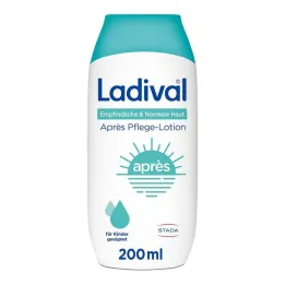 Ladival jutīgs + normālai ādai Apres losjons, 200 ml