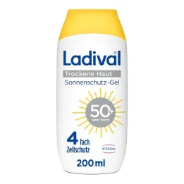 Ladival sausas ādas saules aizsarglosjons LSF 50 + , 200 ml