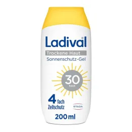 Ladival sausas ādas saules aizsarglosjons LSF 30, 200 ml