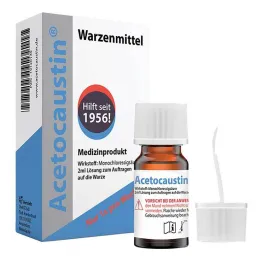 Acetokaustīna šķīduma kārpu līdzeklis, 2 ml