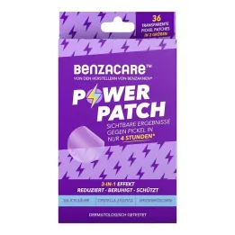 Benzacare Power Patch pret pūtītēm, 36 gab