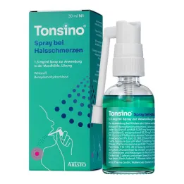 Tonsino aerosols pret sāpēm kaklā, 30 ml